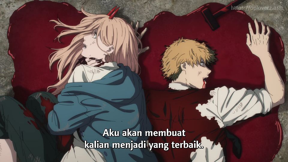 Chainsaw Man episode 1 sub indo - Bstation