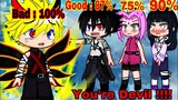 😇 Angel or Devil stats 😈 | Naruto meme | Plot Twist? | Gacha Club