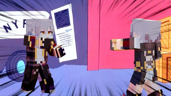 【MC短片】穹：鸟为什么会飞因为是垃圾桶的力量！