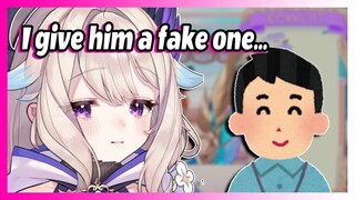 Enna's Anxiety Takes Over When the Guy Asked Her Twitch ID [Nijisanji EN Vtuber Clip]