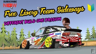 FR LEGENDS | LIVERY TEAM SIDEWAYS