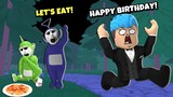 Hungry Tubbies | ROBLOX | BIRTHDAY NG TELETUBBIES KINUHA KO ANG SPAGHETTI!