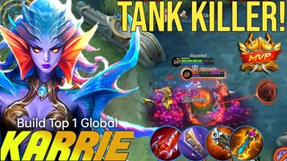 Tank Killer Karrie Best Build 2022 Top 1 Global - MLBB