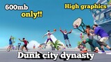 DUNK CITY DYNASTY NEW 2023 BASKETBALL GAME ON ANDROID | ONLINE GAME | ALL START BASKETBALL | TAGALOG