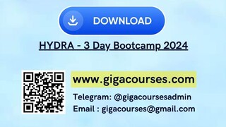 HYDRA - 3 Day Bootcamp 2024