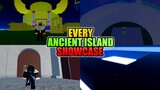All 4 Secret Ancient Island in Blox Fruits!