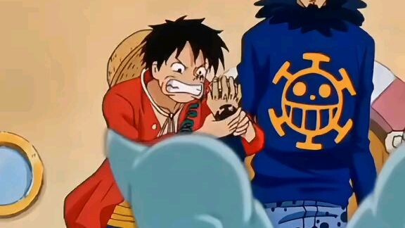 tingkah sang captain , mugiwara luffy