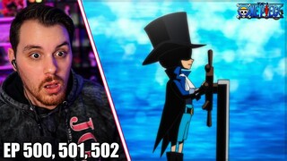 Goodbye Sabo || One Piece Episode 500, 501 & 502 REACTION + REVIEW