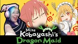 CUTE MAIDS?!?! YES!! - Miss Kobayashi's Dragon Maid S1 E1 REACTION - Zamber Reacts