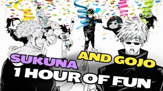 SUKUNA AND GOJO 1 HOUR OF FUN 🥳