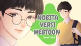 🔥OPPA NOBITA🔥 Menggambar Nobita Nobi Doraemon vesi Webtoon | SPEED PAINT