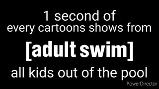 1 Seconds of Every Cartoons Shows from [adult swim]