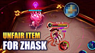 THIS ITEM FOR ZHASK IS UNFAIR