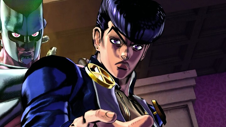 ปฏิกิริยาของโจสุเกะเมื่อได้พบกับหกรุ่นแรกของ JOJO!