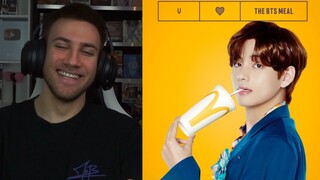 LOOK AT HIM! 🥰😆 BTS X MCDONALDS TAEHYUNG TEASER PHOTO REACTION