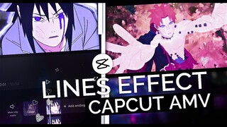 Lines Glow Effect Like R1xe / After Effect || CapCut AMV Tutorial