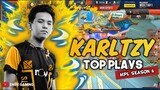 THE TOP PLAYS OF KARLTZY FROM MPL SEASON 6 "The Child Prodigy" | MPL SEASON 6 MVP