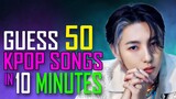 [KPOP GAME] CAN YOU GUESS 50 KPOP SONGS IN 10 MINUTES #003