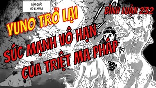 Yuno Trở Lại Sau Timeskip  Bình Luận Chương 232 BlackClover