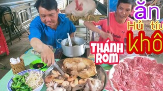 Mâm hủ tiếu khô siêu to siêu khổng lồ| Tâm Chè Vĩnh Long