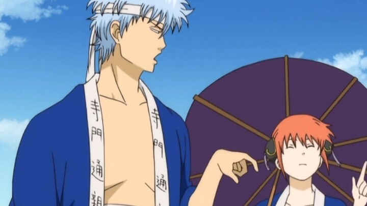 Interaksi Gintoki dan Kagura sungguh menggemaskan