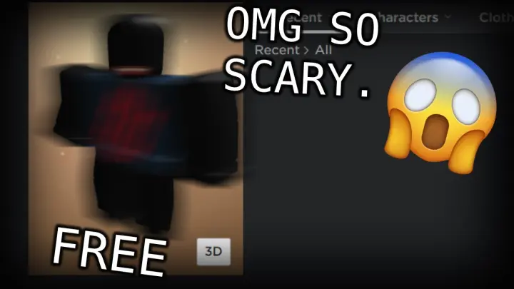 So I Made The Scariest Free Roblox Avatar... (TERRIFYING)