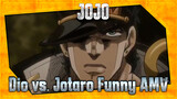 Dio vs. Jotaro (in the end)