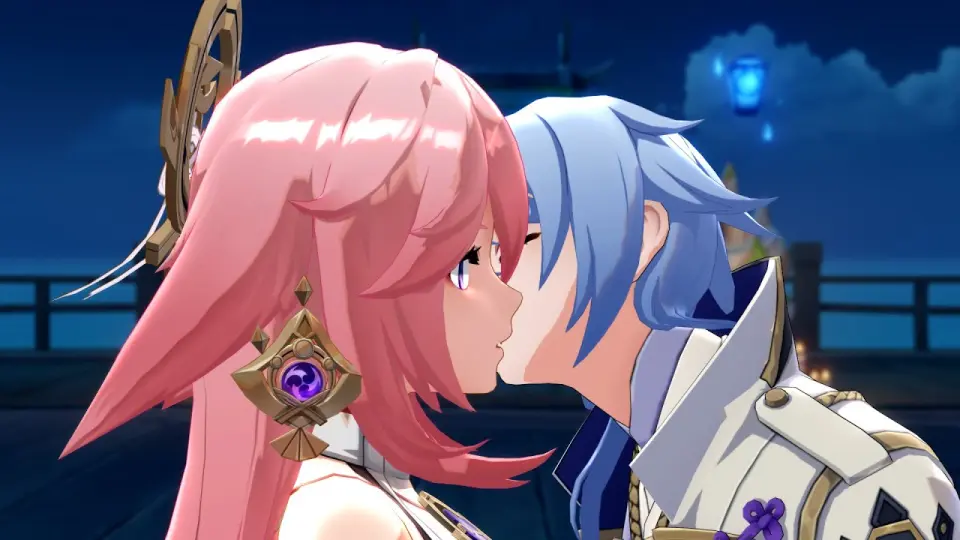 Ayato and Yae Miko deleted scene in Akitsu Kimodameshi event - Bilibili Ayato and Yae Miko deleted scene in Akitsu Kimodameshi event - Bilibili