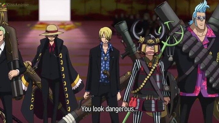 One piece attacking shiki palace eng sub