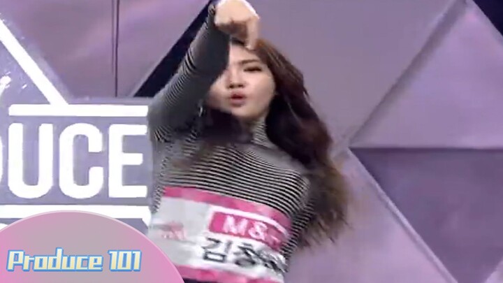 [Produce 101 S1] Perfect Singing and Dancing! M&H Oh Seo Jung, Kim Chung Ha - 2