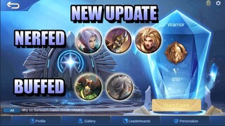 NEW UPDATE - MYTHIC POINTS, LING NERF AND MAGIC CHESS MODE