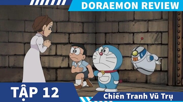 Doraemon Tập 12  , Nobita Chiến Tranh Vũ Trụ Dưới Mái Nhà