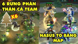 TOP khoảnh khắc điên rồ nhất Đấu Trường Chân Lý #51: 6 Rừng phân thân cả team, Nasus to bằng Map