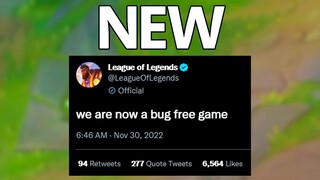 Riot just fixed 36 bugs (finally)