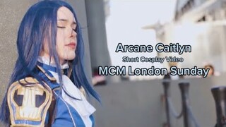 Arcane Caitlyn Cosplay Video MCM London 2023 // @leaacosplayerr