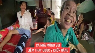 Tình hình của Liêm sau khi mổ thay khớp háng và trao tiền MTQ hỗ trợ nằm dưỡng bệnh