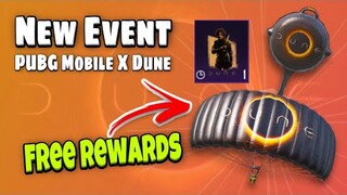 NEW EVENT! Get Free Dune Parachute & Pan Skin | PUBG MOBILE | Official Collaboration With Dune