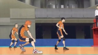 Haikyuu!! Hinata Shoyo's perfect receive surprising everyone.