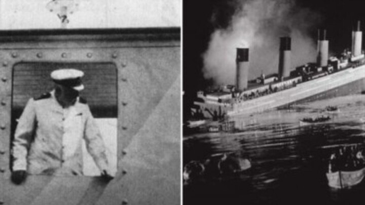 RMS Titanic and survivors - 1912 original video