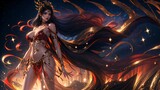 Flame Scale: Fiery flames, mysterious scales [Queen Medusa]