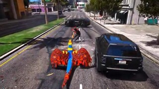 GTA 5 - Cuộc đời Rồng Godzilla - Tôi là con lai của Rồng và Godzilla 3 đầu - GHT