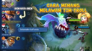 AKU DI TROLL KARNA PAKE SKIN HAYA OREN 😠👎