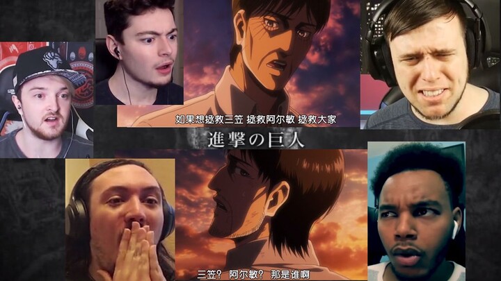 Orang asing menonton Titan [teks bahasa Mandarin] [Pertanyaan] "Selamatkan Mikasa, selamatkan Armin"