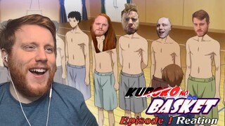 SPORTS ANIME FOR LIFE!! | Kuroko No Basketball Episode 1 Reaction