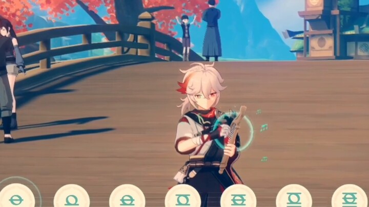 [ Onmyoji ] Memainkan Lagu Kepulauan Terluar di Genshin Impact. Dia bukan Shiranui, dia adalah A Li.