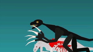 night feeder vs indomius rex  stick nodes animation