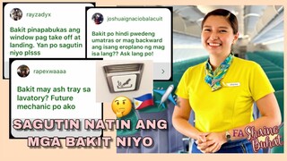 ANO YUNG “BAKIT” NIYO SA AIRCRAFT AT SA FLIGHT? (Part 1) | Flight Attendant Vlogs