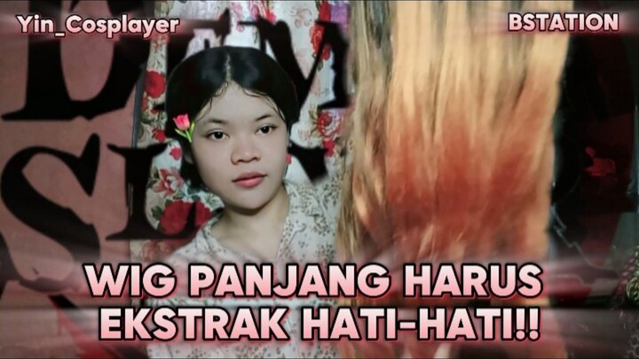 (UNBOXING Part 3) || Wig Hitam Panjang Kok Ngeri Ya😱 ||