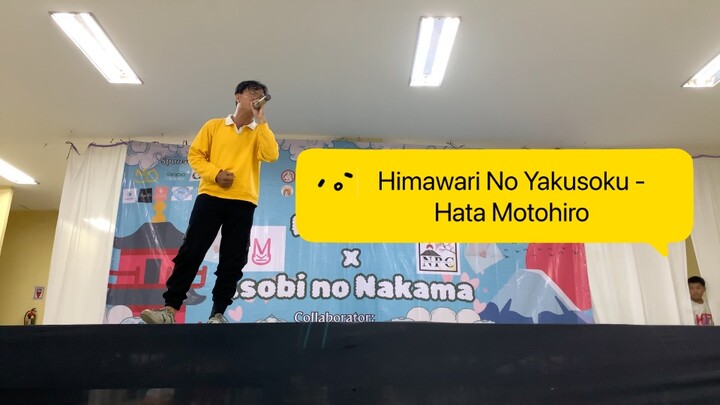 "Himawari No Yakusoku - Hata Motohiro" (cover by irwan) @ kimochi x asobi no nakama 2024 #JPOPENT