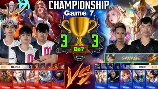 Grand Finals Game 7 BLACK vs EXE [Bo7] | (FILIPINO) MPL-PH S7 Playoffs Day 5 | MLBB